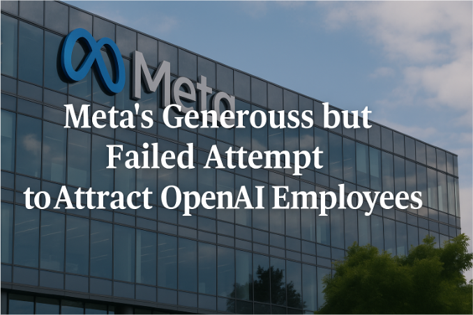 Meta’s Generous but Failed Attempt to Attract OpenAI Employees